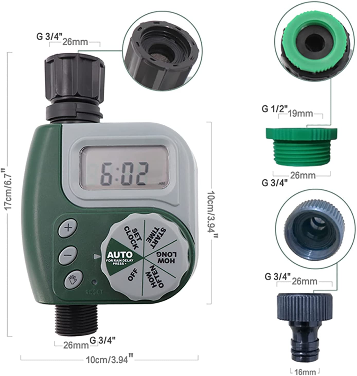 Auto Water Irrigation Timer
