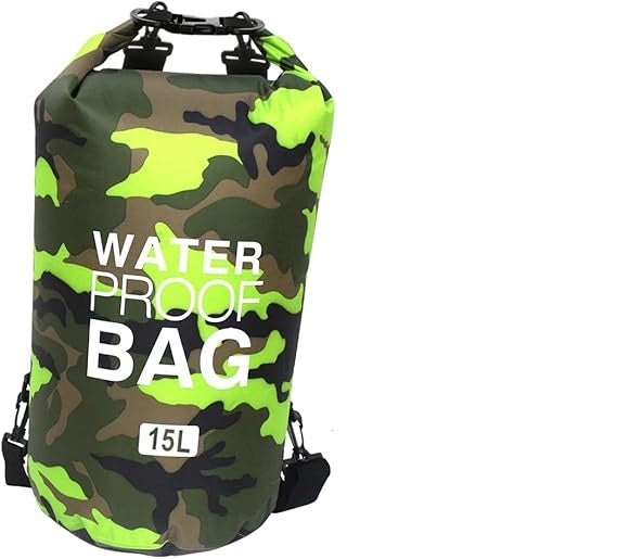 ECOTREK Waterproof Dry Bag – 15L / 20L / 30L Pack Sack with Shoulder Strap WPK5011