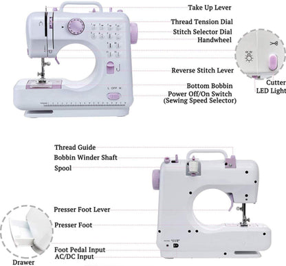 Sewing Machine Multi-function Sewing Machine Dual