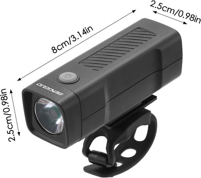 Bicycle Front Light Rechargeable 3 Modes High Lumens TG110017