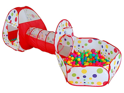 Kids Play Tent Tunnel Set
