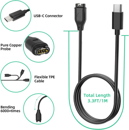Garmin Watch Charging Cable