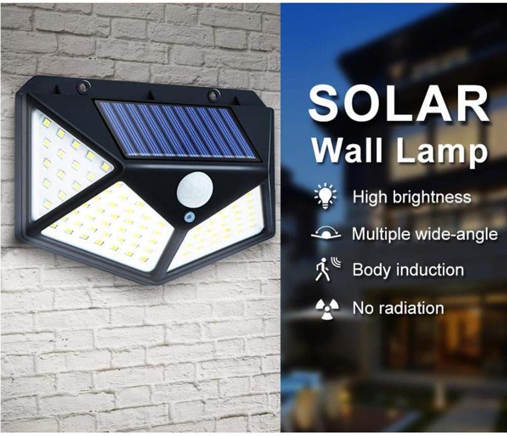 114 LED Solar Motion Outdoor Sensor Wall Light Automatic Light