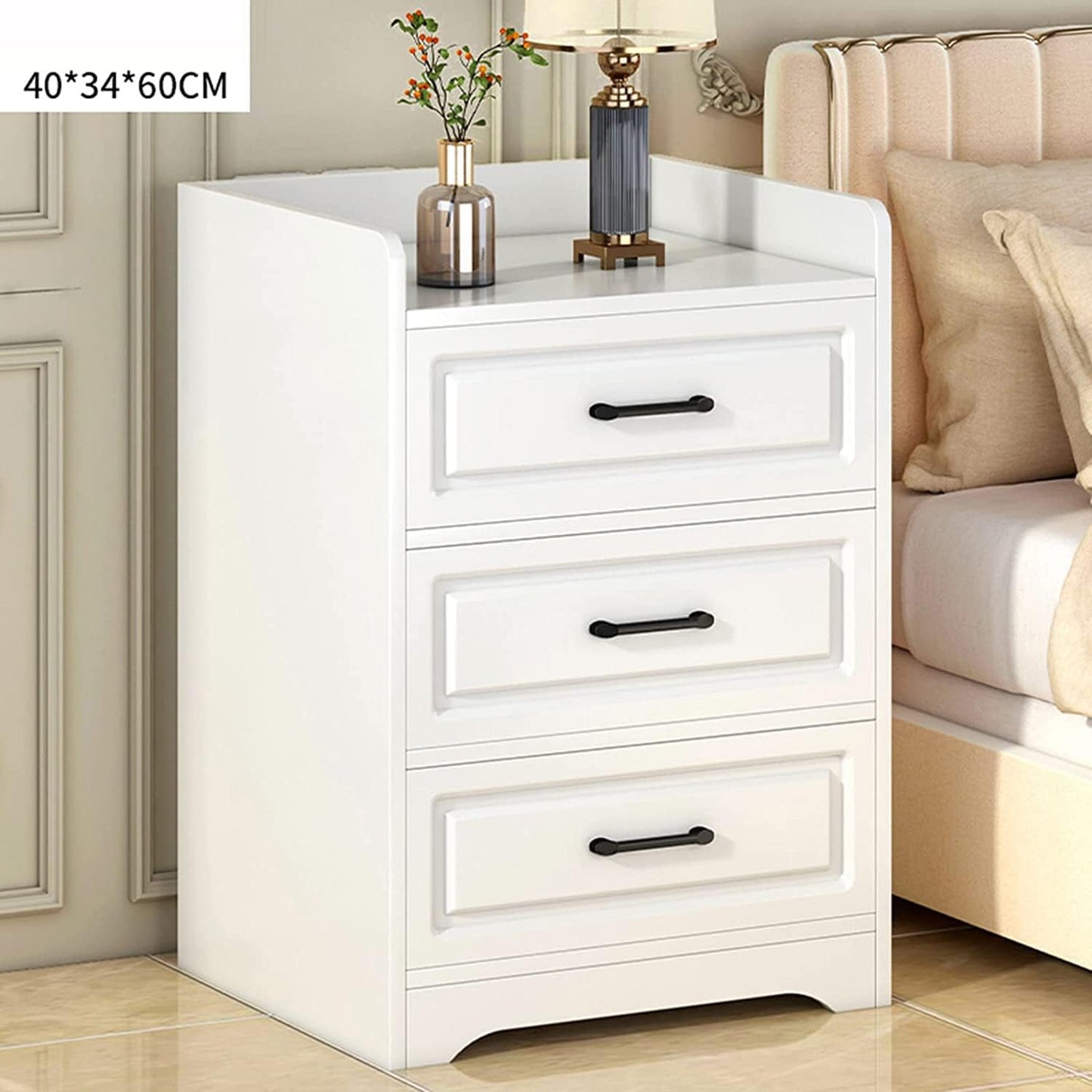 Bedside Table Nightstands with Drawer