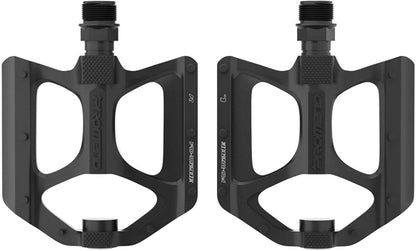 Mountain Bike Pedals LED Pedals Bicycle Flat Pedals (Black)