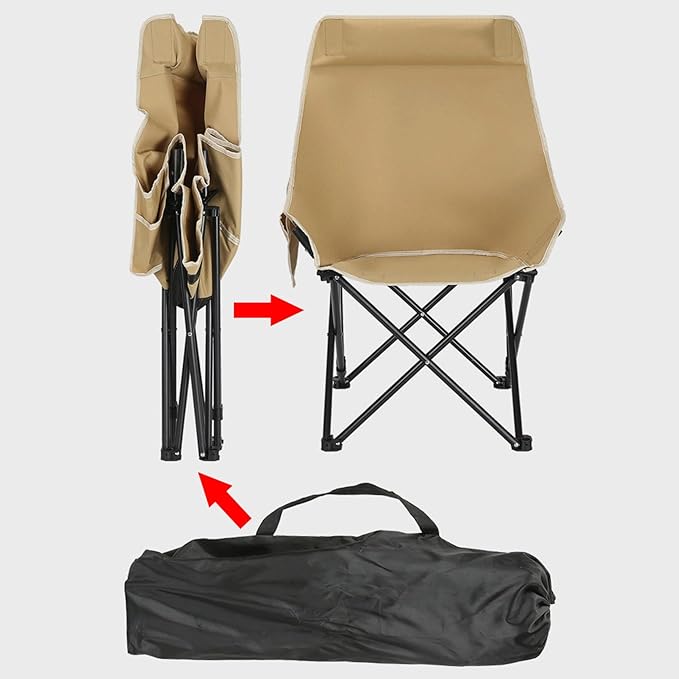 ECOTREK Three-Position Portable Folding Outdoor Chair