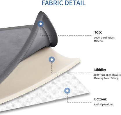 Soft Play Mat Baby Play Mat Memory Foam Soft-Touch Mat