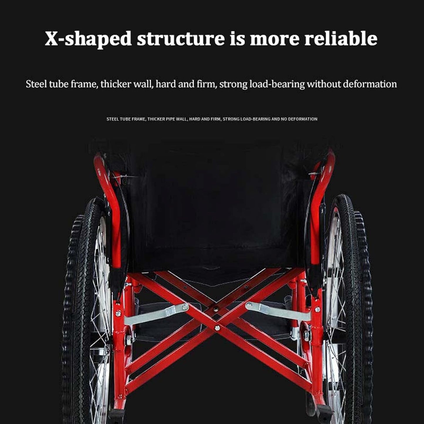 Portable Wheelchair Foldable Wheel Chair