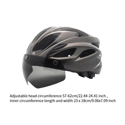 ECOTREK Bicycle Helmet with  Rear Light – Adjustable Breathable Cycling Helmet HT629012