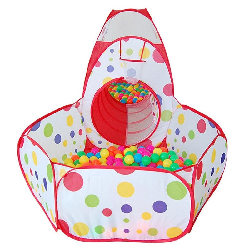 Kids Play Tent Tunnel Set