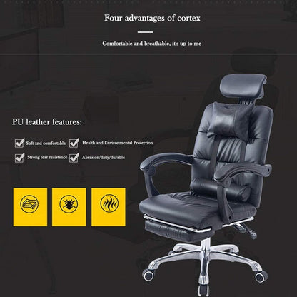 Office Chair with Footrest Computer Chair