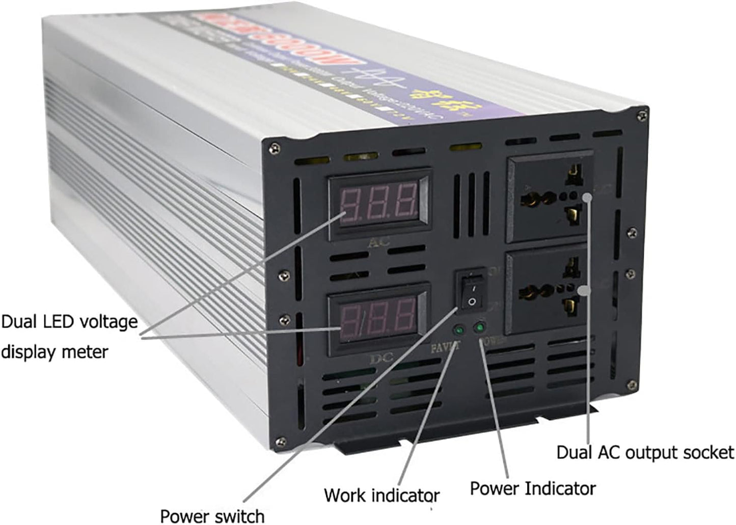 Pure Sine Wave Inverter 8000W