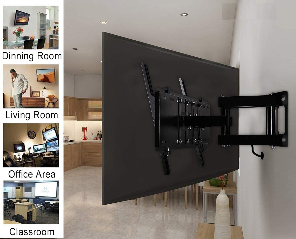 TV Wall Bracket Swivel Mount 40-65Inch