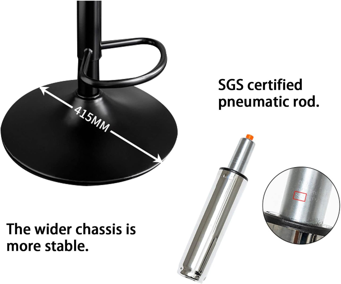 Bar Stools Adjustable Swivel Bar Stools