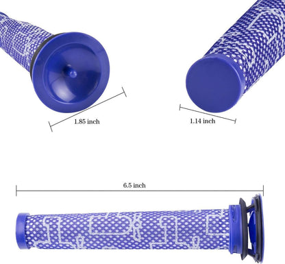 Compatible with Filter for Dyson V6, V7 & V8 Compatible With Replacement Vacuum Cleaner