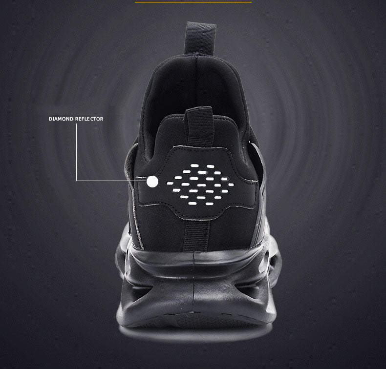 Steel Toe Work Shoes Safety Sneakers Industrial Shoes Lightweight Puncture Proof