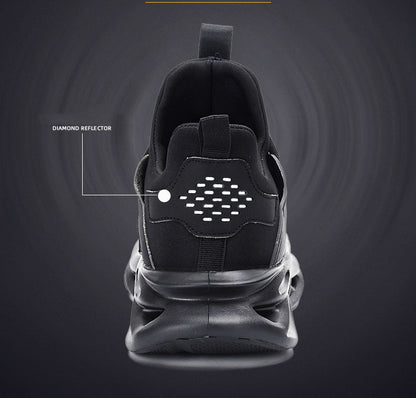 Steel Toe Work Shoes Safety Sneakers Industrial Shoes Lightweight Puncture Proof