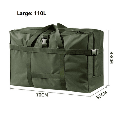 Ecotrek Duffle Bag for Travel & Moving – Waterproof Oxford Cloth Foldable Storage Bag YN9121