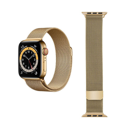 Mobie Aurelume Series Stainless Steel Adjustable Magnetic Clasp Apple Watch Band 42/44/45/46/49mm