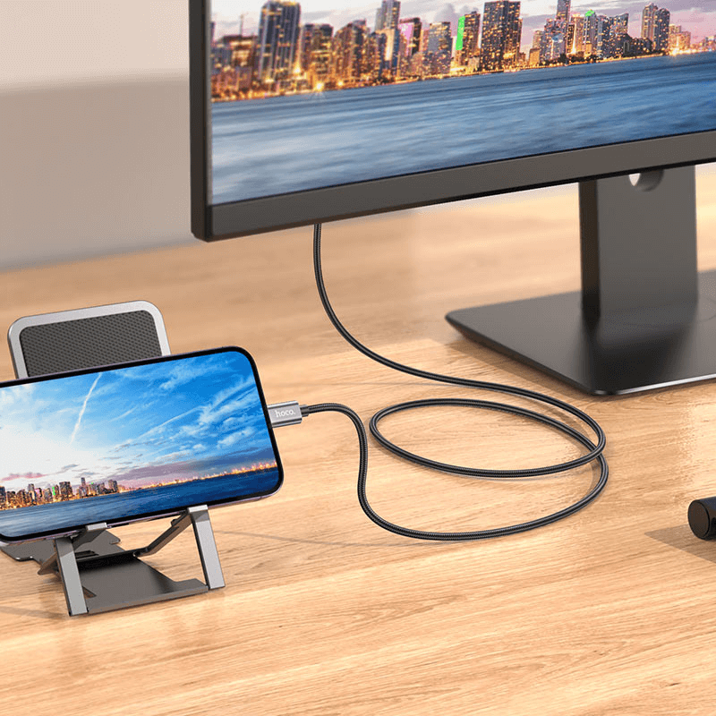 Hoco Lightning to HDMI Cable for Phone to TV 2m UA27
