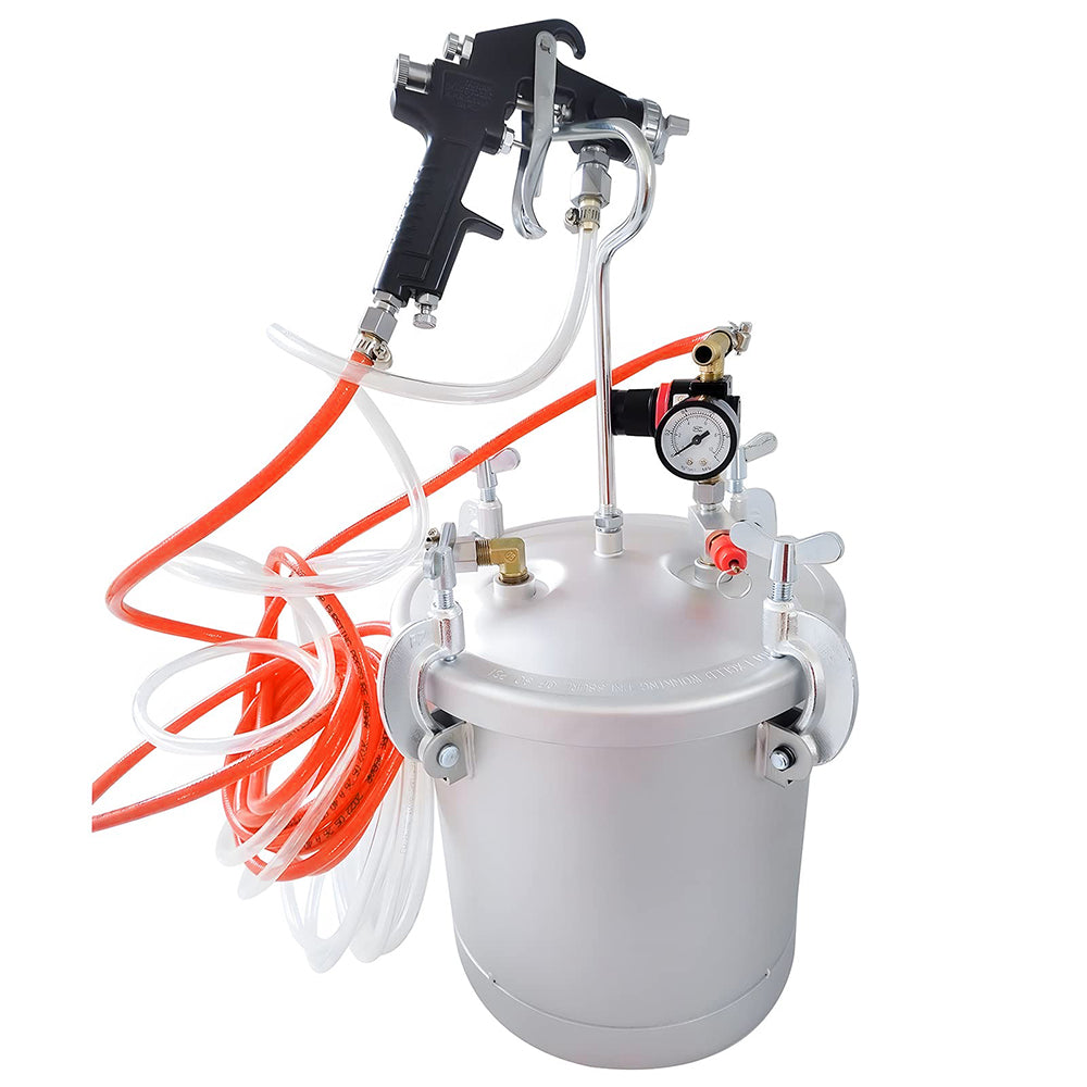 Commercial Paint Pressure Tank Paint Spray Gun 15L