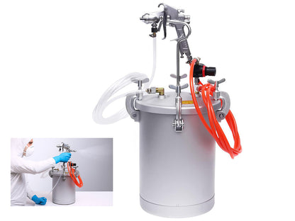 Commercial Paint Pressure Tank Paint Spray Gun 15L