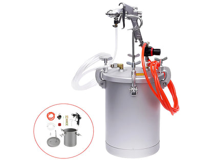 Commercial Paint Pressure Tank Paint Spray Gun 15L