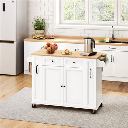Rolling Kitchen Island Trolley