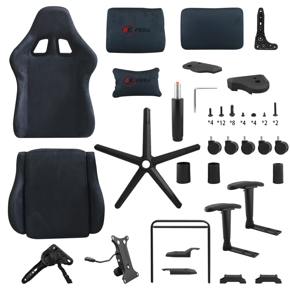 DKRA Gaming Chair Adjustable Rotating Task Chair