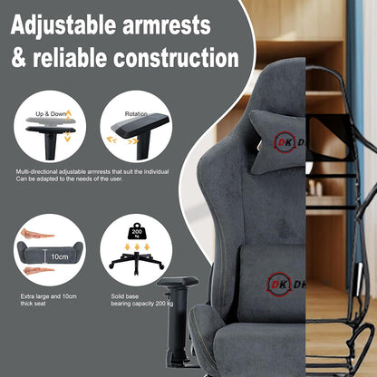 DKRA Gaming Chair Adjustable Rotating Task Chair