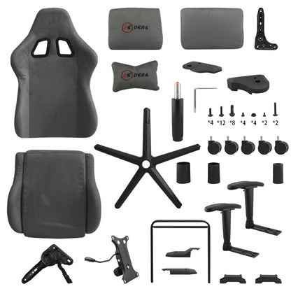 DKRA Gaming Chair Adjustable Rotating Task Chair