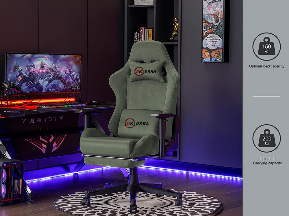 DKRA Gaming Chair Adjustable Rotating Task Chair