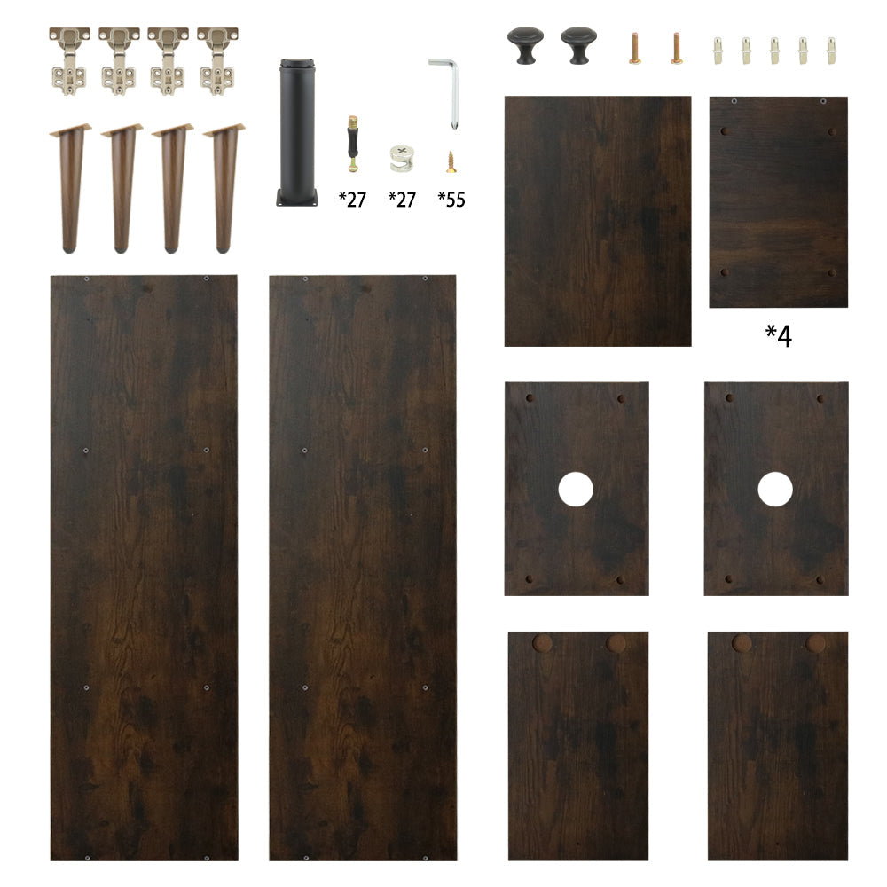 Elegant Retro Entertainment Unit TV cabinet TV Stand