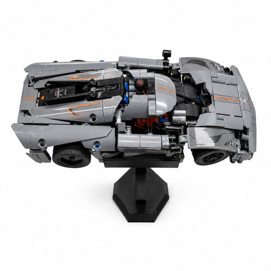DisplayX 45°, 10cm Universal Technic Display Stand Compatible with LEGO® Technic Cars