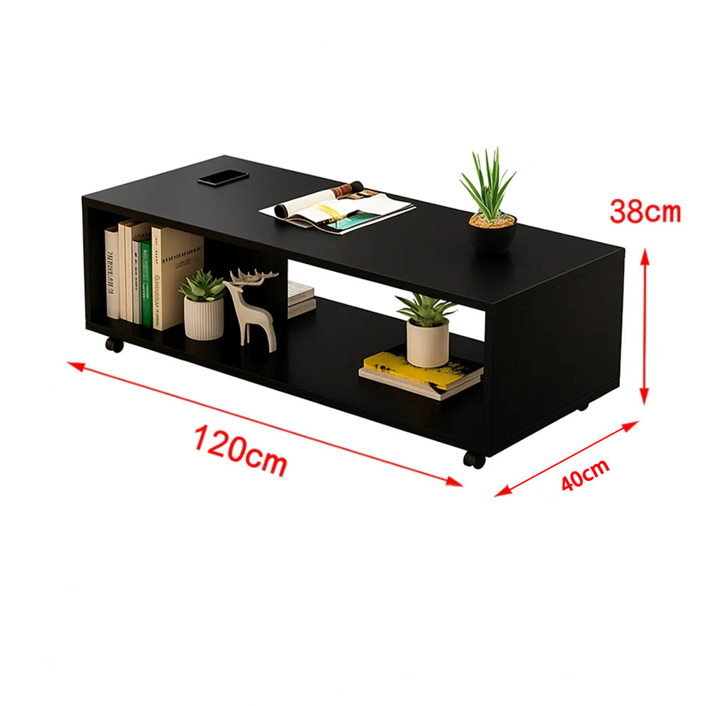 Coffee Table 120CM Black