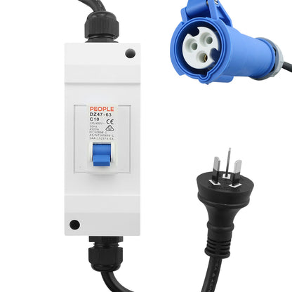Caravan Extension Cable Adaptor 2M IP67