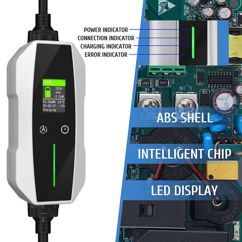 Portable EV Charger Type-1  10A