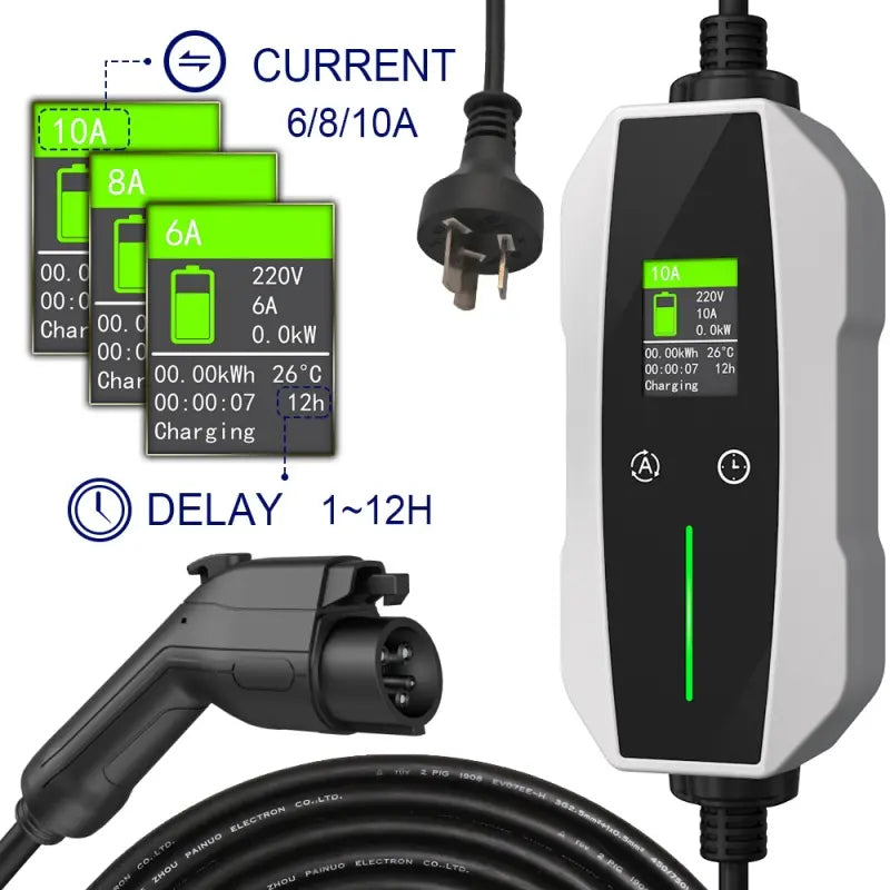 Portable EV Charger Type-1  10A