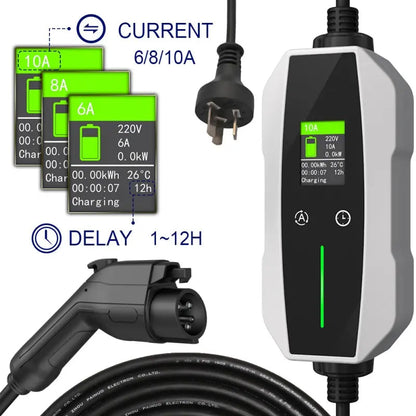 Portable EV Charger Type-1  10A