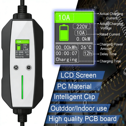 Portable EV Charger Type-1  10A