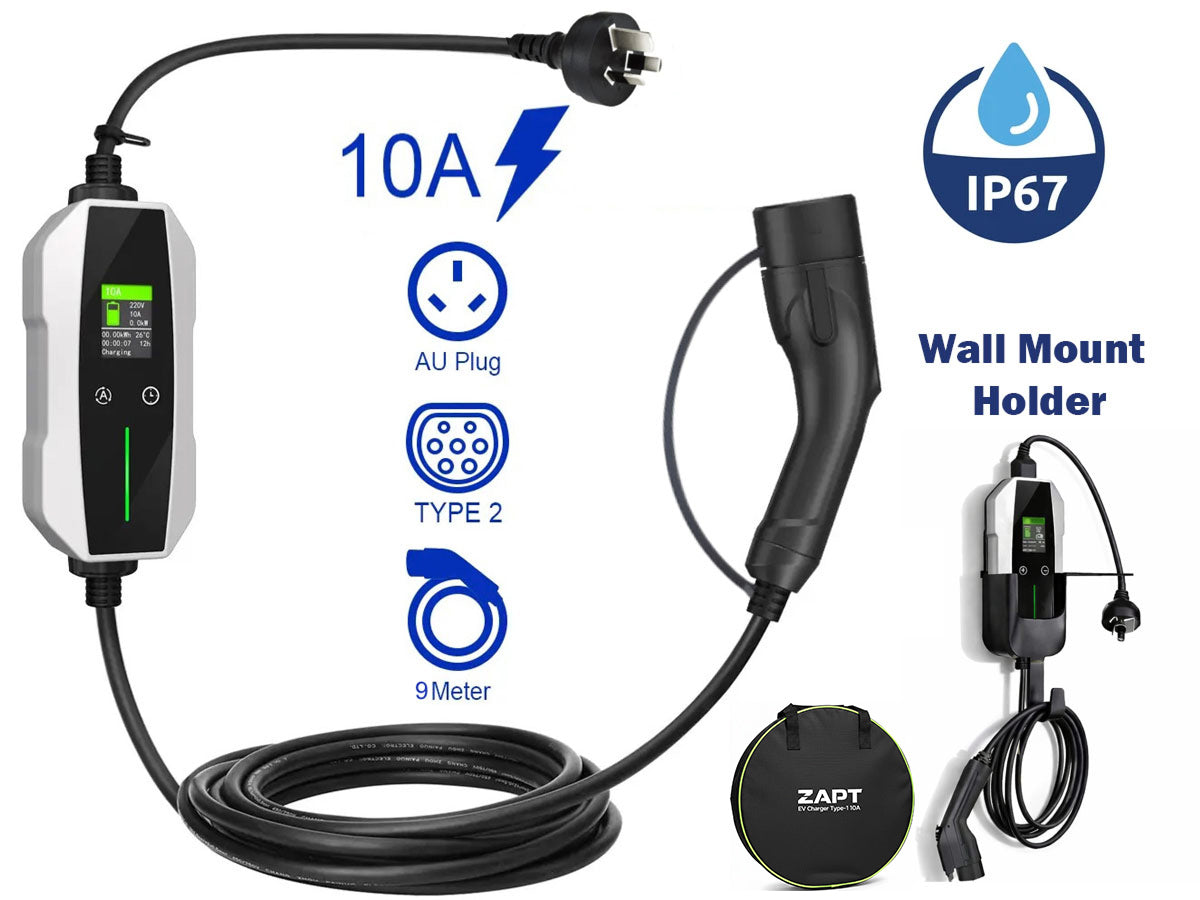 Portable EV Charger Type-1  10A