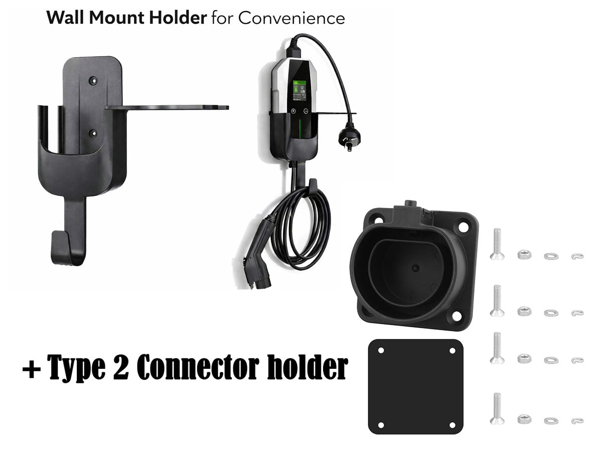 Portable EV Charger Type 2 (10A, 2.3kW)