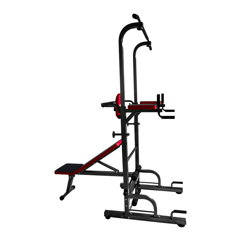Power Tower Dip Station Pull Up Bar for Home Gym