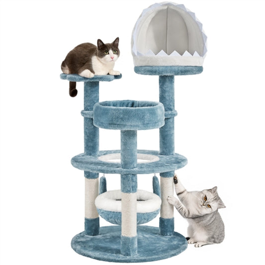 Ocean-themed Cat Tree Cat Tower