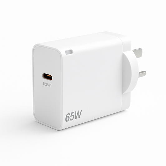 65W USB-C Fast Charger – Super Speed PD Charger with Cable Options