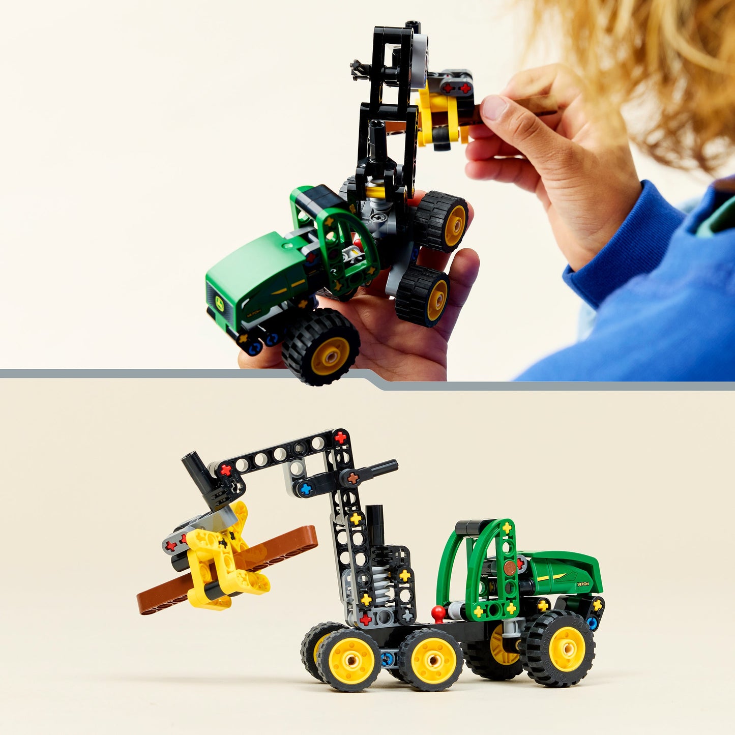 LEGO Technic: John Deere 1470H Wheeled Harvester (42218)