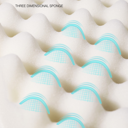 Plush and Velvet Waves Perfect Comfort Sofa-Style Dog Bed - M