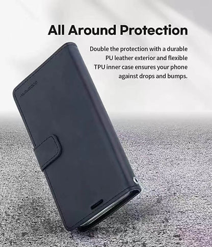 Mercury Blue Moon Diary Shockproof Leather Wallet Compatible with iPhone 8 Case
