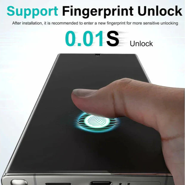 Compatible with S26 Plus Full Screen HD Matte Anti-fingerprint Tempered Glass Screen Protector