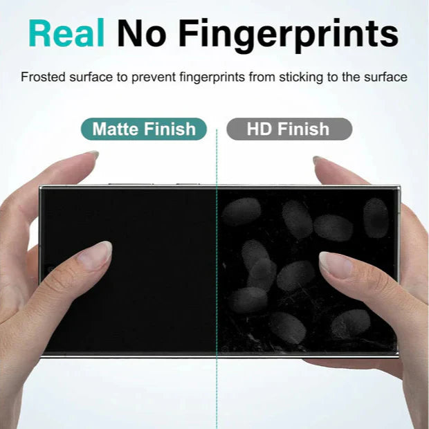 Compatible with S26 Plus Full Screen HD Matte Anti-fingerprint Tempered Glass Screen Protector